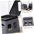 BESPORTBLE Portable Folding Toilet Made of PP Material Compact Foldable Potty for Camping Car Travel Outdoor Use