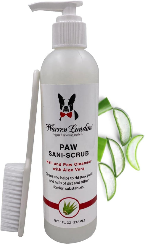 Warren London Paw Scrub Deep Cleaning Paw & Nail Cleanser with Aloe