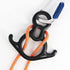 NewDoar 50KN 11000 LBF Rescue Figure 8 Descender - Large Bent-Ear Belaying & Rappelling Gear for Climbing