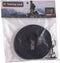 LupinePet Basics 1/2" Black Extra-Long Training Lead/Leash for Small Pets, 15-foot