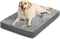 Vonabem Waterproof Dog Beds for XL Large Dogs, Washable with Removable Cover, Orthopedic Foam Pet Bed, Anti-Slip 42 inch