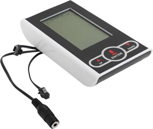 Violiica Exercise for Bike Monitor Speedometer for Stationary for Bike or Elliptical Trainer with Time Speed Distance