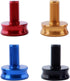 Myuiao 8mm Crankset Cranksets Red Bike Bottom Bracket Crank Bicycle for Key Arm Screw Fixing Bolts Crank Aluminum Alloy