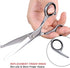 Chibuy Dog Grooming Scissors with Safety Round Tips, 4CR Stainless Steel for Dogs, Cats & Furry Animals