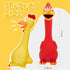 Hungdao 3 Pcs Horse Toys, Latex Squeaky Chicken Toy, Squeak Turkey Toy for Play, Funny Prank