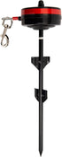 Lixit Bracket Mount and Stake Retractable Leash Tie Outs for Dogs, Large Stake