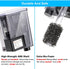 DaToo Hang On Filter, Small Fish Tank Hanging Power Waterfall Filtration System