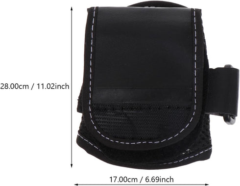 360 Rearview Mirror Wristband for Biking, Plastic Retroreflective Wrist Guard with Rotatable Viewfinder, Safety