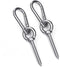 Hammock Hanging Kit, Load Capacity 1400 LBS, Heavy Duty Stainless Steel Hooks Carabiner Set for Indoor Outdoor