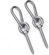 Hammock Hanging Kit, Load Capacity 1400 LBS, Heavy Duty Stainless Steel Hooks Carabiner Set for Indoor Outdoor