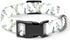 Cute Boho Leaf Dog Collar - Personalized Adjustable Soft Collars for Small Medium Large Dogs with Quick Release Buckle