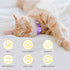 Cat Tracker,No Monthly Fee GPS Trackers for Cats Work with Apple Find My App(iOS Only),Real-Time Location Tracking,Cat
