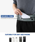 WATERFLY Running Belt Fanny Pack, Jogging Waist Pack for Men Women, Sport Workout Exercise Fitness Phone Holder
