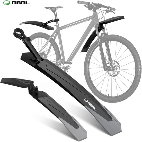 RBRL Adjustable Bike Fender, Thicken and Widen Universal 24-29 inch, Against Splashing Water and Dust