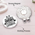 Hafhue Golf Ball Marker with Magnetic Hat Clip, Funny Golf Accessories for Dad, Grandpa, Birthday Gift