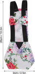 01 02 015 Chicken Shit Pocket Diapers, Waterproof Cloth Fabric Duck Diapers Unique Bowknot Elegant Goose for Pet(S