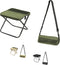 FUHUAQI Hiking and Trekking Foldable Backpack Chair, Travel Hiking Portable Folding Chair, New