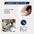 U07.1, Trimmer, WePet Pet Nail Clippers Professional Claw Bended Scissor Special for Cats, Kittens, Dogs, Puppies