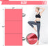 6ft 2ft 2-Inch x Folding Gymnastics Mat - Thick High Density Foam Yoga Mat, Non-Slip Gym Floor Mat for Home Workouts