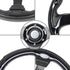 Universal EZGO Steering Wheel with Black Aluminum Frame, Fits Yamaha Club Car DS & Precedent