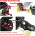 MTB Road XTECH HB-100 - MTB Road Line Pulling Hydraulic Disc Brake Calipers Front & Rear E-BIKE Set