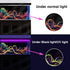 30X18IN Blacklight Octopus Sea Monster HD 3D Aquarium Background, UV Reactive Background with 10 EVA Tape