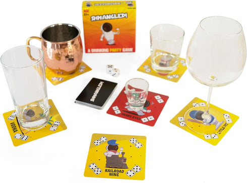 SHMANGLED 3-10 Drinking Game for Adults | Hilarious & Easy to Play Fun Adult Pregame | The Drinking Game That Will Get