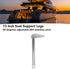 90 13in 8423SL13) Yosoo Stainless Steel Seat Support Swing Leg, Boat Yacht RV Accessory, Degree Adjustable, Long, Anti