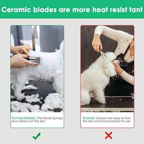 Replacement Blade for Dog Clippers - Compatible with oneisall Low Noise Cordless Electric Hair Clippers