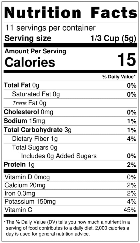 #2.5 25+ 2 oz Future Essentials Canned Chopped Freeze Dried Broccoli Size Can of Broccoli Bites with Year Shelf Life