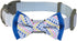 Blueberry Pet Polka Dots Handmade Detachable Bow Tie Adjustable Dog Collar in Pastel Blue, Small, Neck 12"-16"