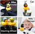 NEKRASH Duck Bike Bell, Rubber Duck Bicycle Accessories with LED Light, Cute Handlebar Horns for Kids