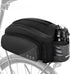 WOTOW 12L Waterproof Bike Rear Rack Bag - Reflective Bicycle Trunk Carrier with Water Bottle Holder, Shoulder Strap