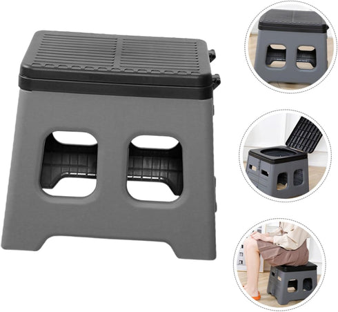 BESTonZON Portable Car Folding Toilet Outdoor Emergency Potty Durable Material Design for Camping Travel and Outdoor