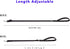 6FT Adjustable Dog Leash, Nylon Dog Leashes for Medium and Large Dogs (Red)