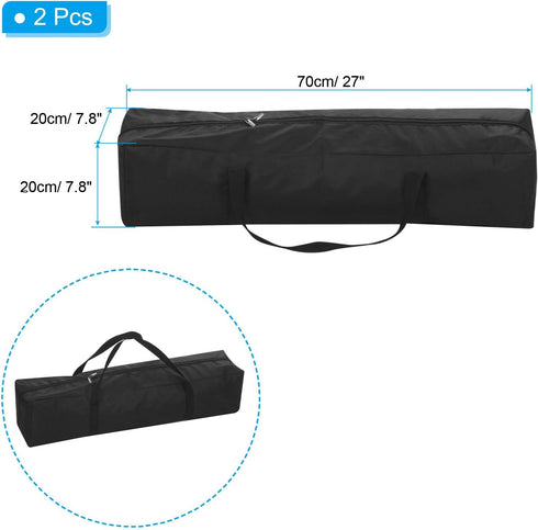 27 Inch 2 Pack PATIKIL Camp Chair Replacement Bag, Nylon Folding Carrying Storage Bag for Beach With Large Zipper