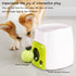 Occupiedpet Dog Tennis Ball Treat Toy, Interactive Food Reward Ball for Dogs, Non-Toxic Self-Play Chew Toy for Boredom