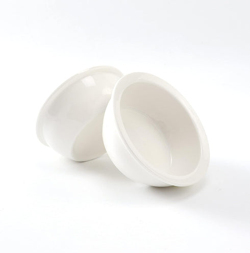 Sunhoo Replacement Ceramic Cat Pet Bowls, Microwave and Dishwasher Safe (2 PCS, 14cm/5.5in)