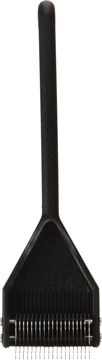 Mars Coat King Dematting Undercoat Grooming Rake Stripper Tool for Dogs & Cats, 19-Blade Extra Fine