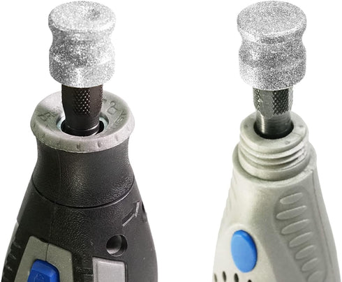 Jumbo Diamond Dremel Dog Nail Grinder Attachment, Faster Dremel Diamond Bit for Dog Nails, 1/8'' for Home Nail Care