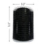 2 Pack Black Catnip Wall Massage Corner Brush - Self Groomer Scratcher for Long & Short Fur Cats