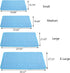 Dog Cooling Mat, Soft Machine Washable Comfortable Silk for Dogs Cats Bed Cooling Pad, Keep Cool and Comfortable Summer Pet Supplies (L-27.55" x 21.65")