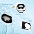 Gugxiom Adult Diving Mask Snorkel Gear, Anti Fog Swim Mask with Tempered Glass for Water Sports