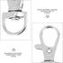 POPETPOP 20pcs Metal Bird Cage Locks, Pet Cage Door Lock Hook Clips, Safety Buckles for Birds Cage Accessories