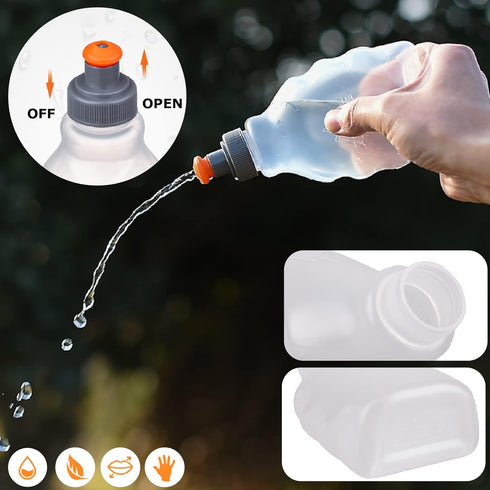 YAPJEB Hydration Running Vest 5L, 5.5L Running Water Backpack for Trail Marathon Running Race Cycling Hiking