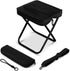 ZLverdeza Foldable Backpack Stool, 2-in-1 Portable Camping Stool with Sling Bag, 260LBS Capacity