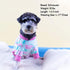KYEESE Dog Pajamas, Velvet Pjs for Medium Sized Dogs, Soft Clothes with Flamingo Pattern, Comfy Pet Onesie Costume