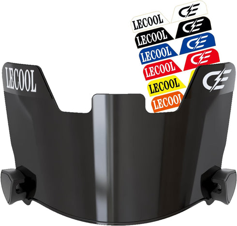 Multi-Color Football Visor - Enhance Your Game, Fits Adult & Youth Football Helmets