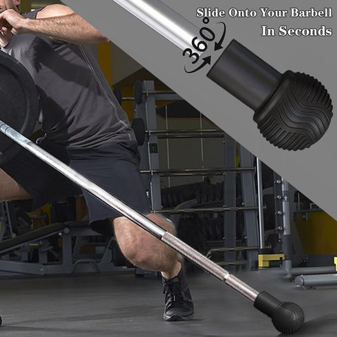 Landmine Attachment for Barbell, Turn Any Surface into a Barbell Landmine Exercise-Press, Row, Spin, Rotation