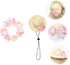 1 Set Mini Straw Hat and Flower Headband for Pets, Cat Floral Headpiece, Hawaiian Dog Hat, Puppy Grooming Accessories